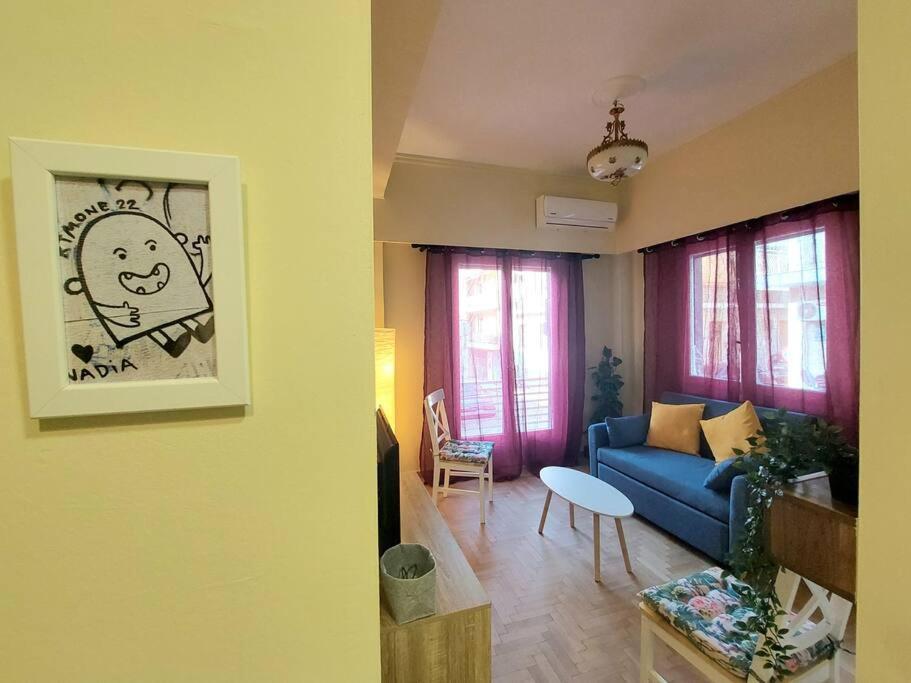 אתונה Cozy Bright New Apartment מראה חיצוני תמונה